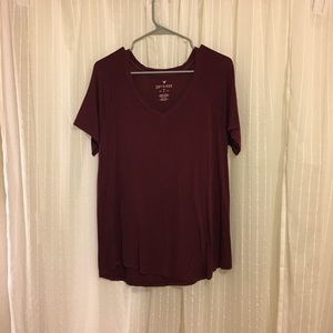 American eagle v neck tee